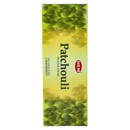 HEM Incense Sticks 20-Stick Hex Packs, Patchouli