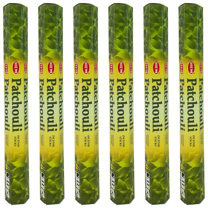 HEM Incense Sticks 20-Stick Hex Packs, Patchouli