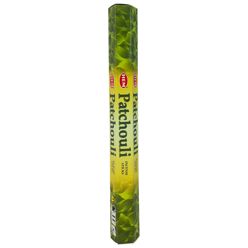 HEM Incense Sticks 20-Stick Hex Packs, Patchouli