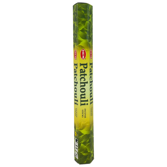 HEM Incense Sticks 20-Stick Hex Packs, Patchouli