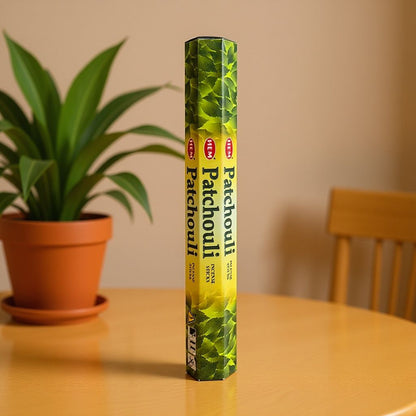HEM Incense Sticks 20-Stick Hex Packs, Patchouli