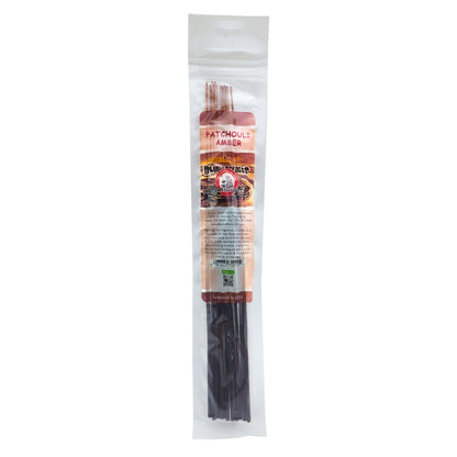 10.5" BluntEffects Incense Fragrance Wands, 12-Pack Patchouli Amber