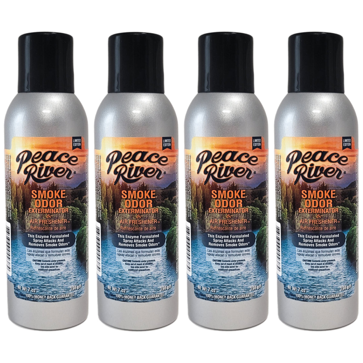 Peace River Scent 7oz Smoke Odor Exterminator Aerosol Can Spray
