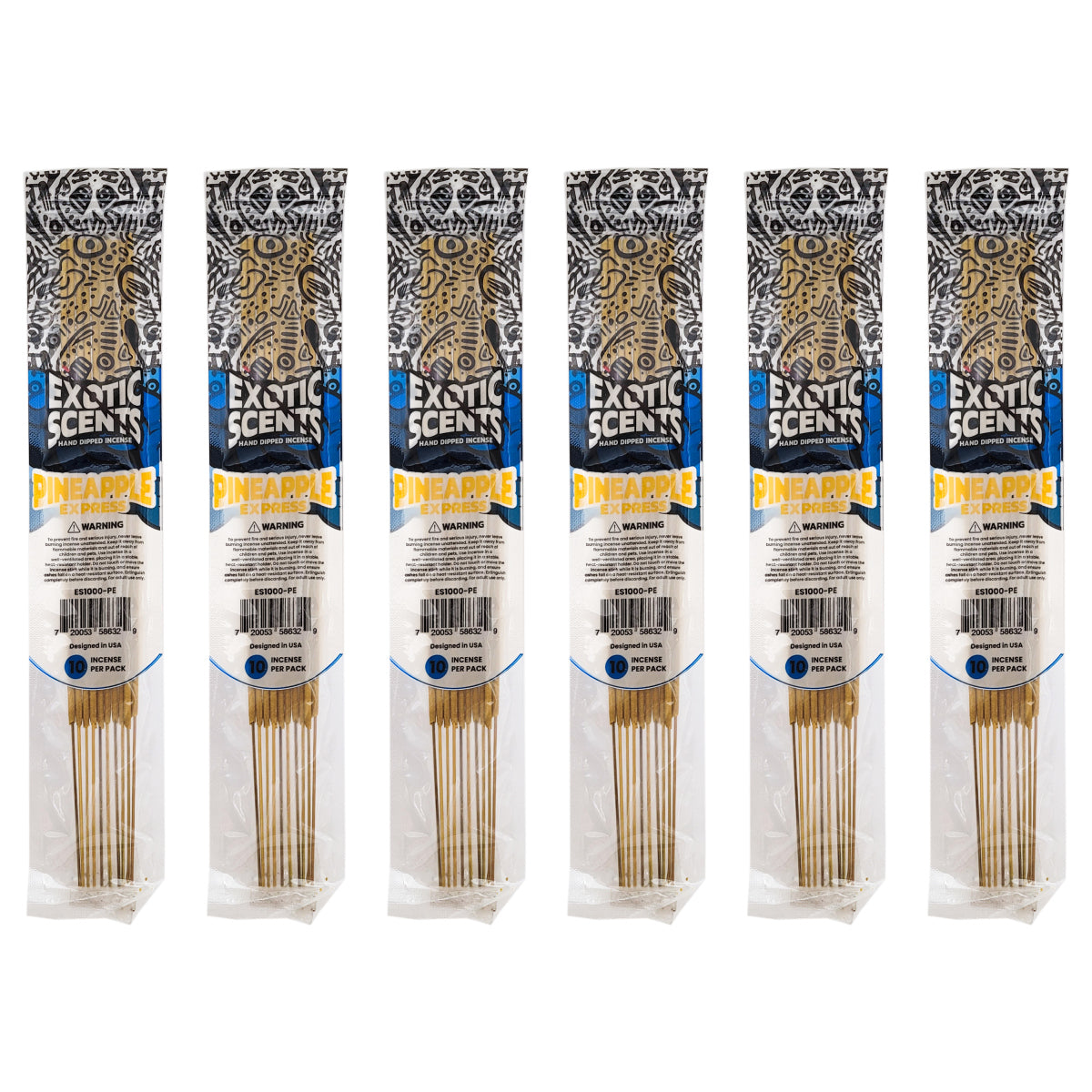Pineapple Express Scent 11" Exotic Scents Incense