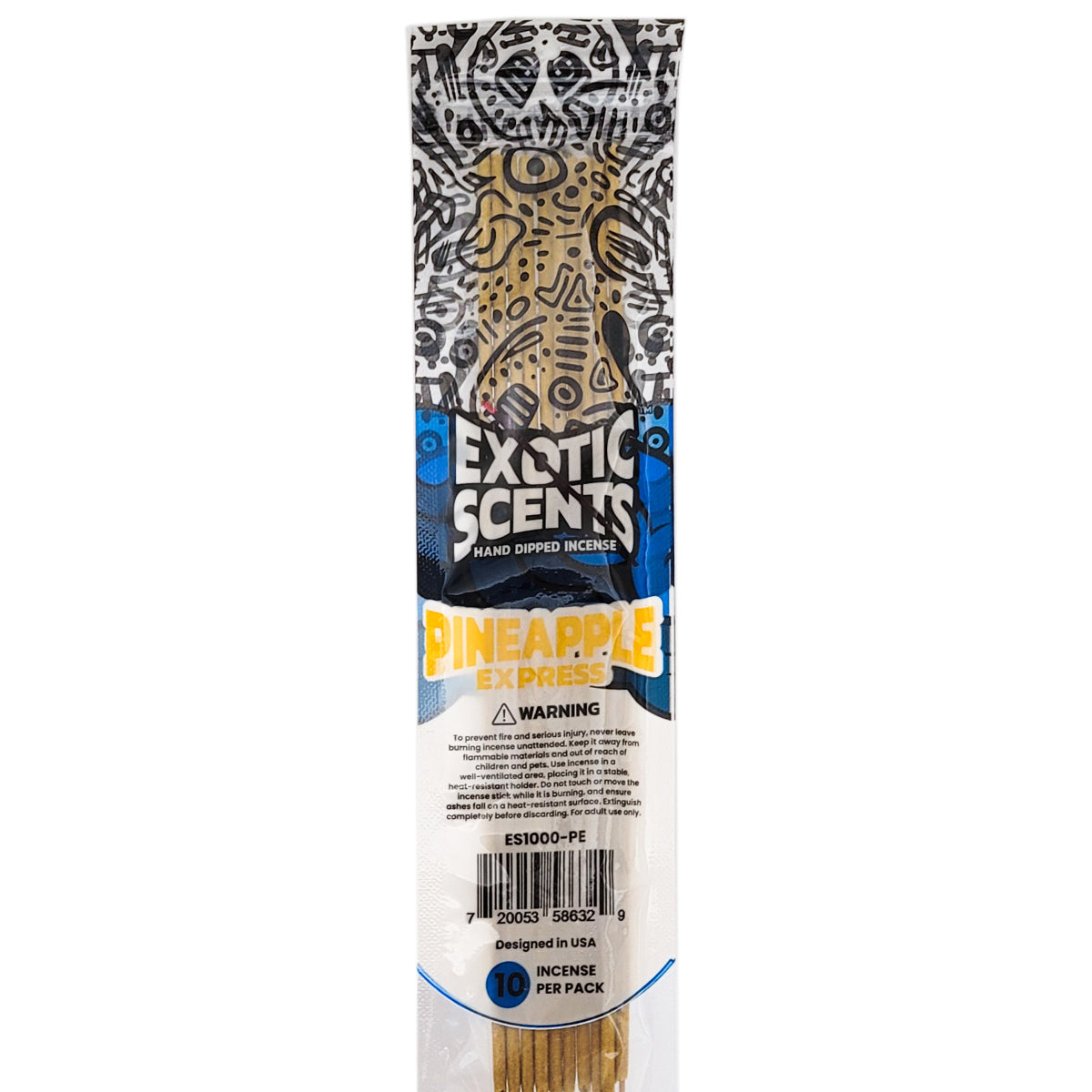 Pineapple Express Scent 11" Exotic Scents Incense