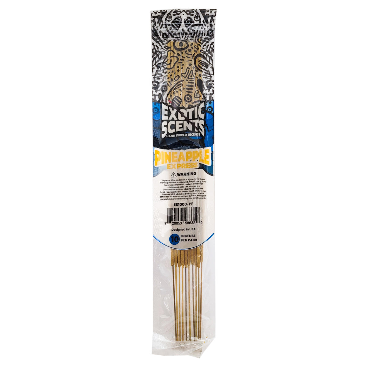 Pineapple Express Scent 11" Exotic Scents Incense