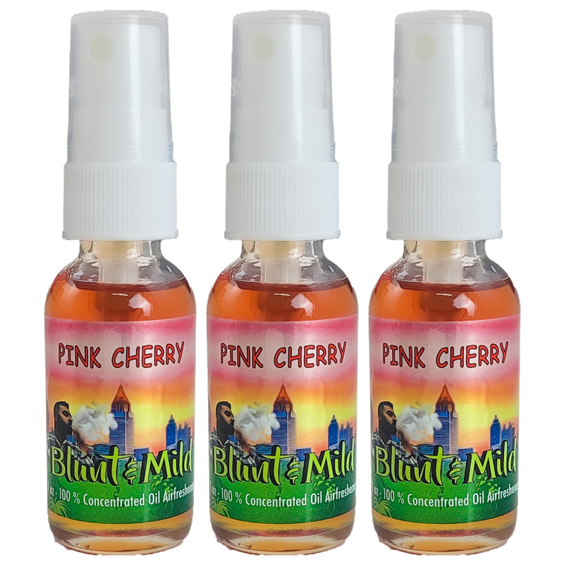 Pink Cherry Blunt & Mild 1oz Air Freshener Spray