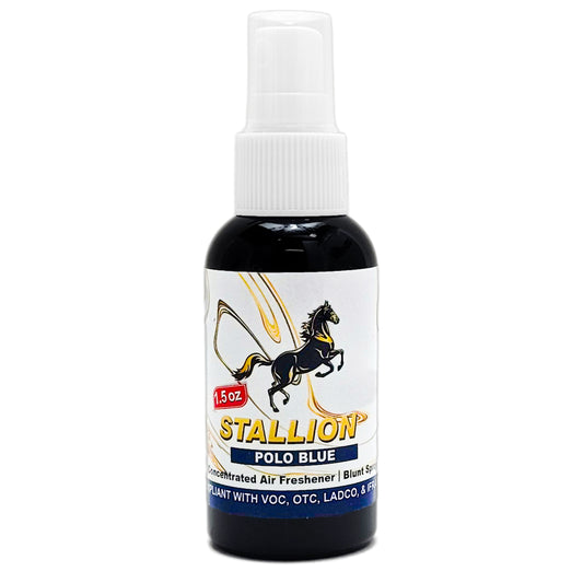 Stallion Air Freshener Spray 1.5 OZ Polo Blue TYPE