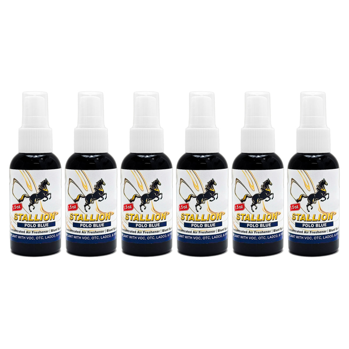 Stallion Air Freshener Spray 1.5 OZ P. Blue TYPE