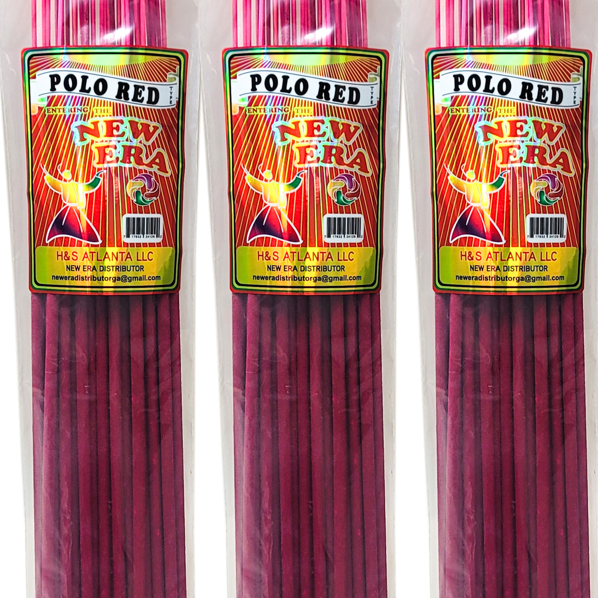 P. Red TYPE Scent, New Era 19" Jumbo Incense