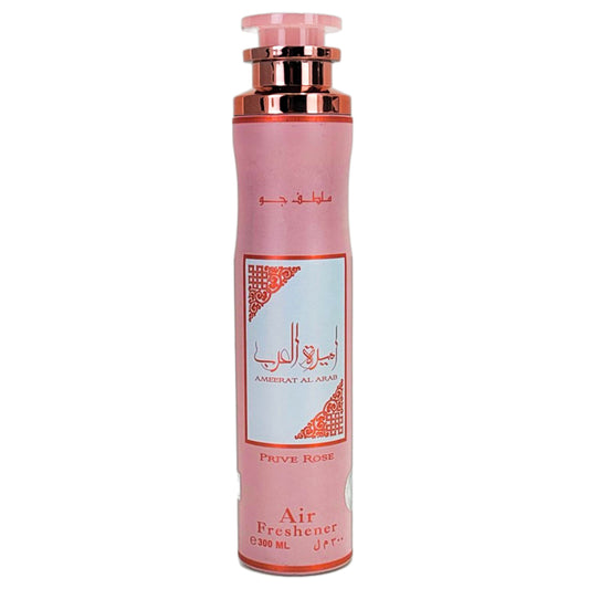 Prive Rose Aerosol Air Freshener Spray, 300ml, by Lattafa