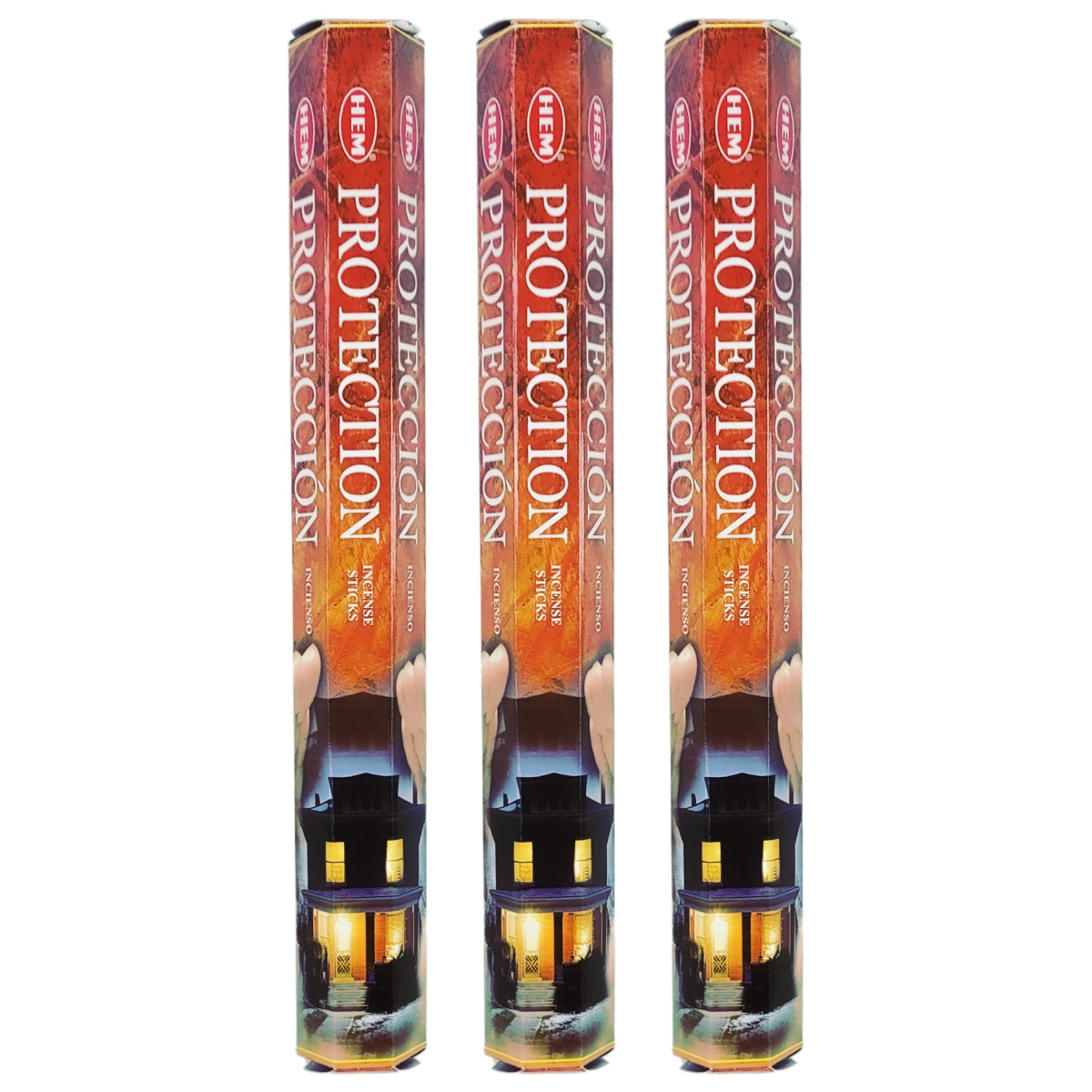 HEM Incense Sticks 20-Stick Hex Packs, Protection