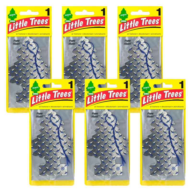 Little Trees Pure Steel Scent Hanging Air Freshener