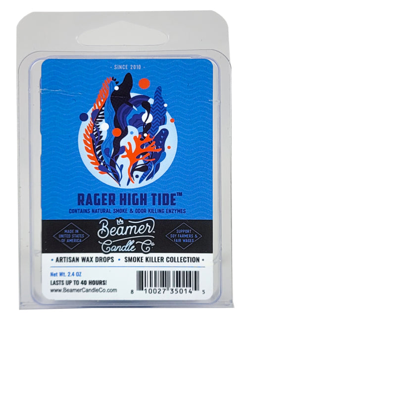 Rager High Tide Scent, Wax Drop Melts Odor & Smoke Killer, by Beamer C