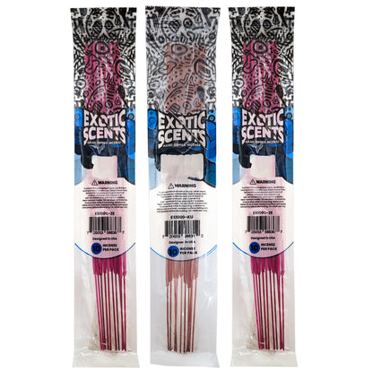 ASSORTED Scent 11" Exotic Scents Incense