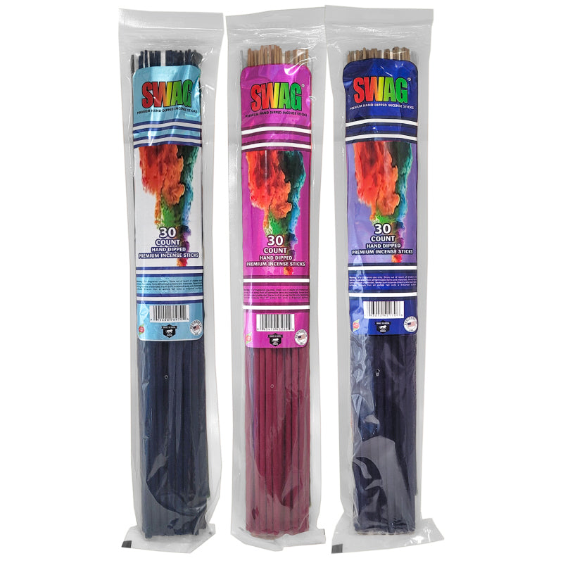 ASSORTED Scent 19" SWAG Jumbo Incense