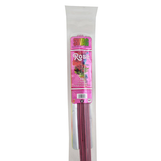Rose 11" SWAG Incense ~10ct Packs