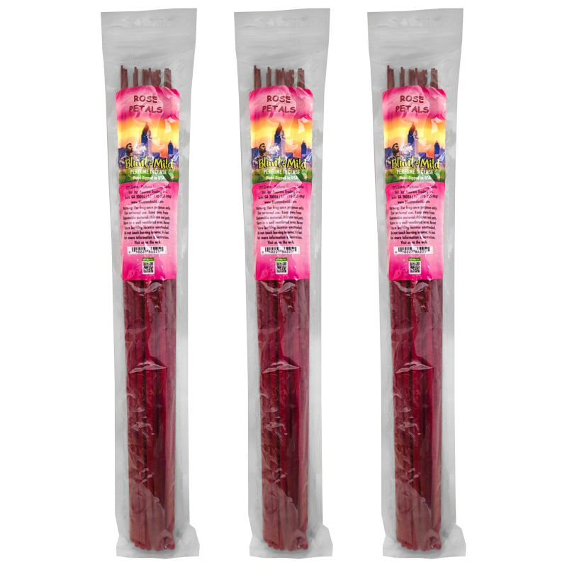 19" Blunt & Mild Jumbo Incense, Rose Petals