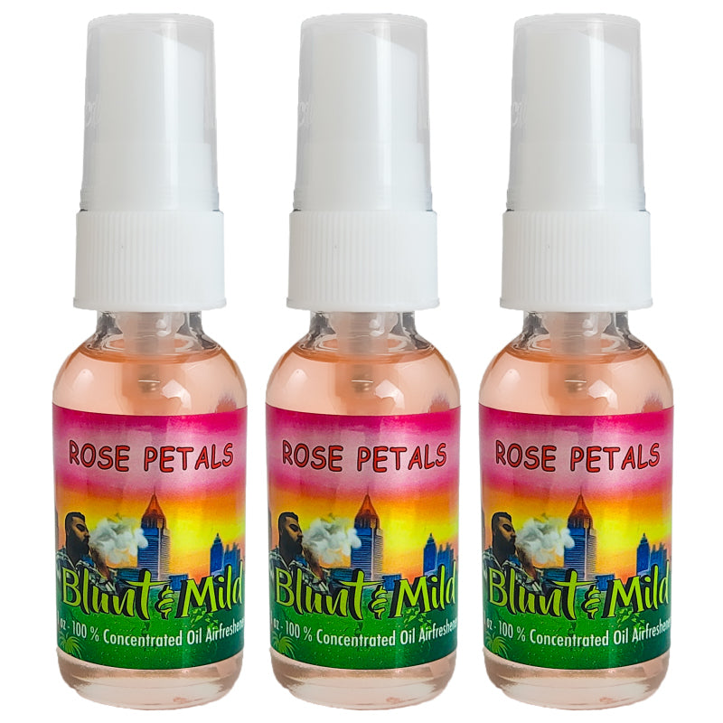 Rose Petals Blunt & Mild 1oz Air Freshener Spray