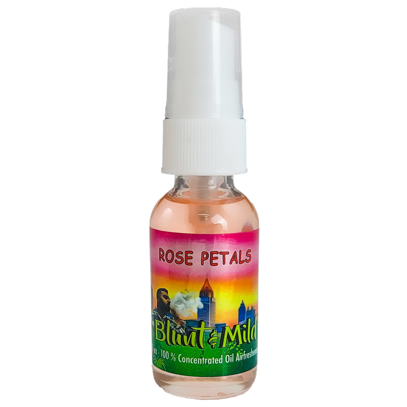 Rose Petals Blunt & Mild 1oz Air Freshener Spray