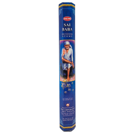 HEM Incense Sticks 20-Stick Hex Packs, Sai Baba