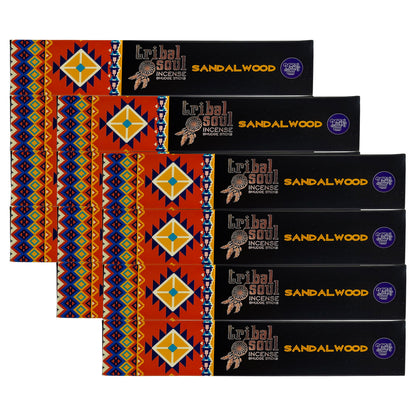 Sandalwood 15g 8" Incense Pack, by Tribal Soul