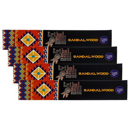 Sandalwood 15g 8" Incense Pack, by Tribal Soul