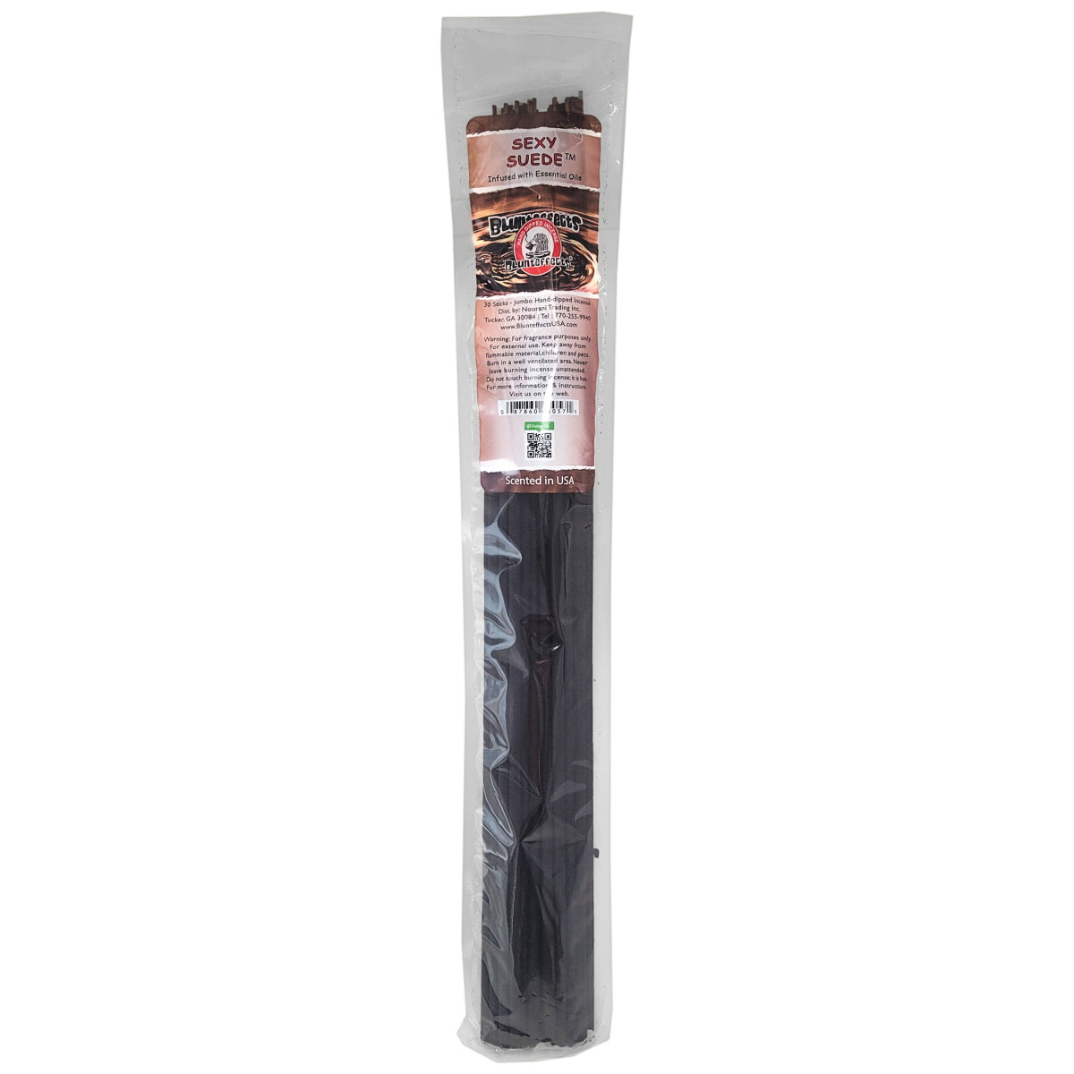 Sexy Suede Scent, 19" BluntEffects Jumbo Incense