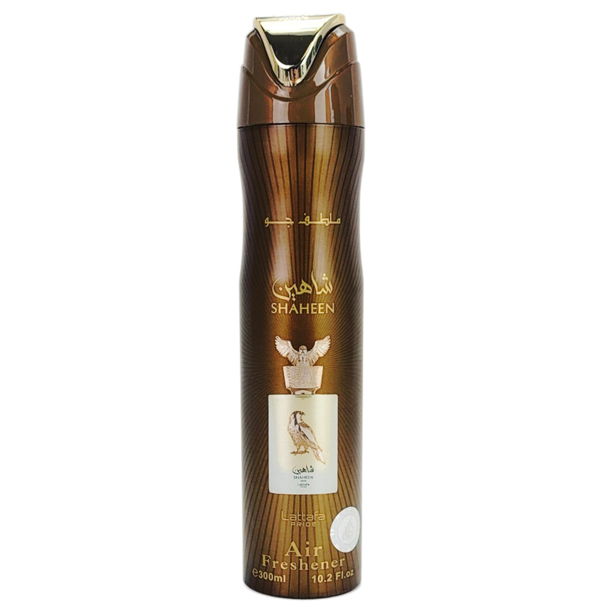 Shaheen Gold Aerosol Air Freshener Spray, 300ml, by Lattafa