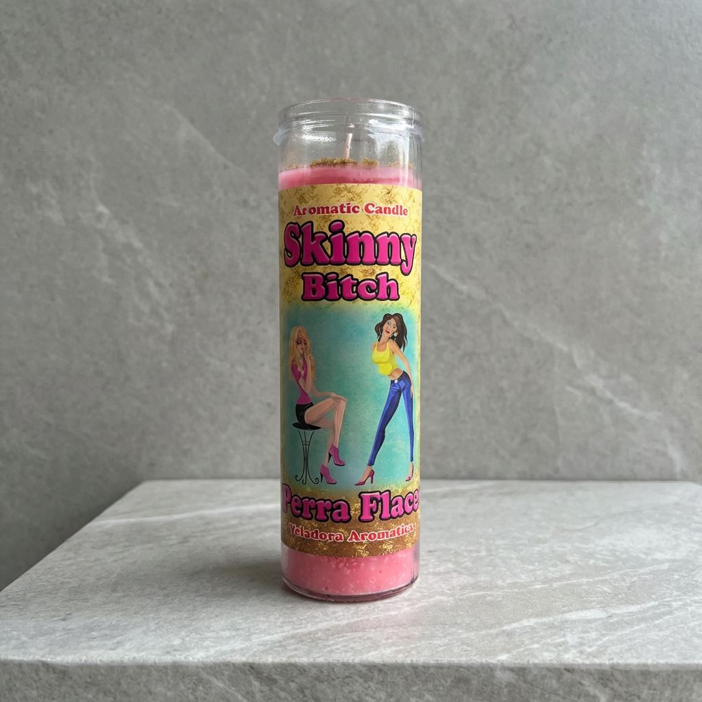 Prepared 7 Day Candle, Skinny Bitch, by Mama Mojo