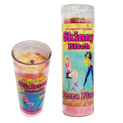 Prepared 7 Day Candle, Skinny Bitch, by Mama Mojo