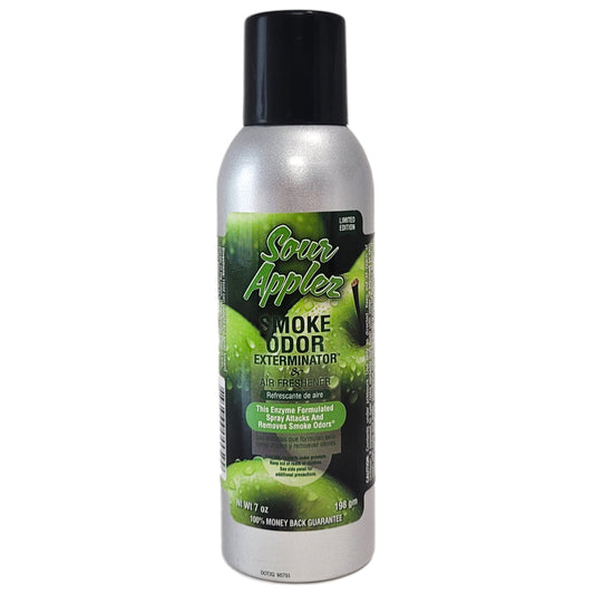 Sour Apple Scent 7oz Smoke Odor Exterminator Aerosol Can Spray