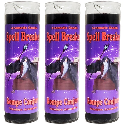 Prepared 7 Day Candle, Spell Breaker, by Mama Mojo