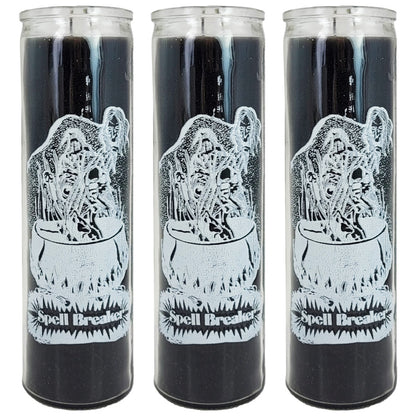 7 Day Candle, Spell Breaker (Black)