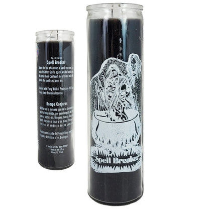 7 Day Candle, Spell Breaker (Black)