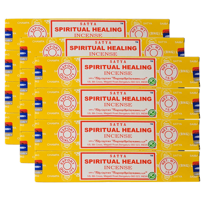 Spiritual Healing Scent Incense Sticks by Satya BNG, 15g Packs