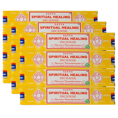 Spiritual Healing Scent Incense Sticks by Satya BNG, 15g Packs