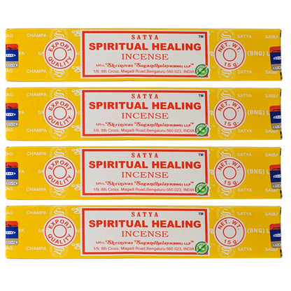 Spiritual Healing Scent Incense Sticks by Satya BNG, 15g Packs