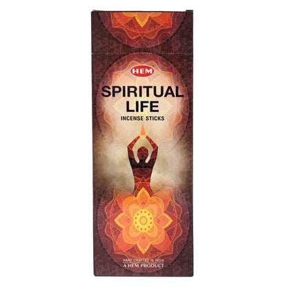 HEM Incense Sticks 20-Stick Hex Packs, Spiritual Life