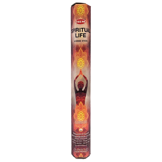 HEM Incense Sticks 20-Stick Hex Packs, Spiritual Life