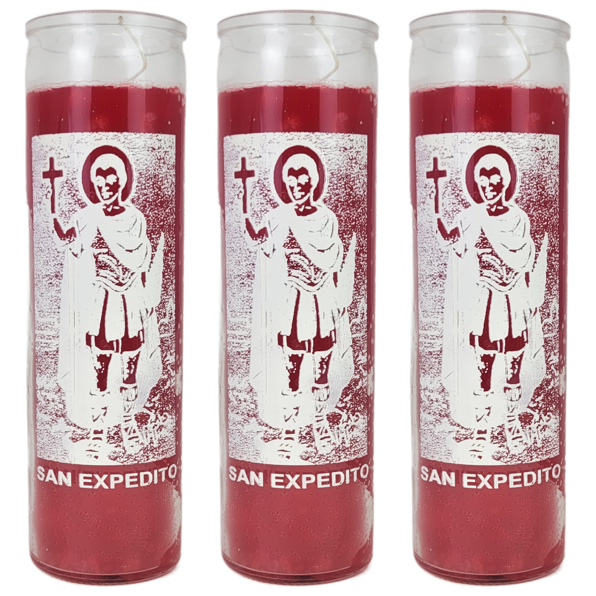 7 Day Candle, St. Expedito (Red)