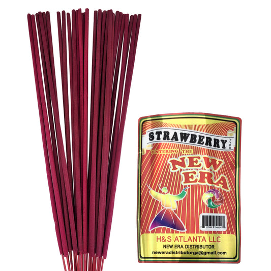 Strawberry Scent, New Era 19" Jumbo Incense