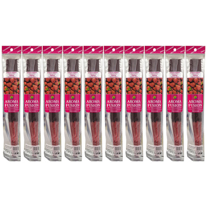 Aroma Fusion 11" Incense Sticks - Strawberry Scent