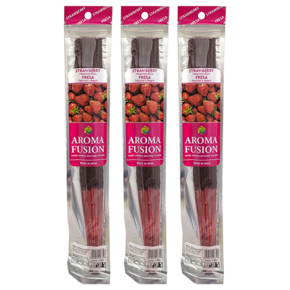 Aroma Fusion 11" Incense Sticks - Strawberry Scent