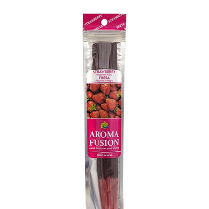 Aroma Fusion 11" Incense Sticks - Strawberry Scent