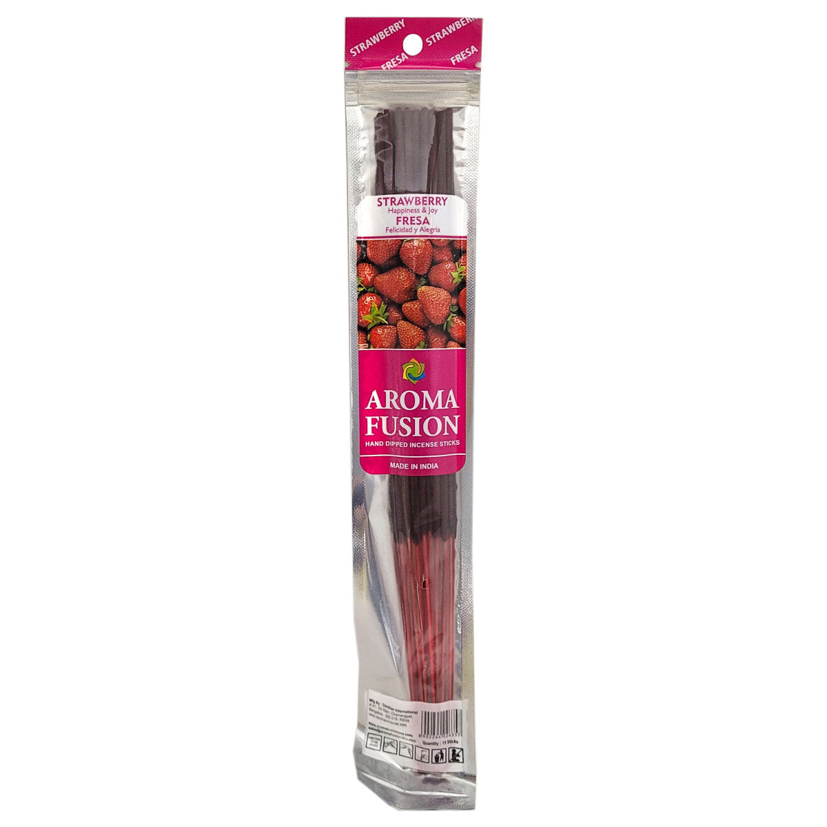 Aroma Fusion 11" Incense Sticks - Strawberry Scent
