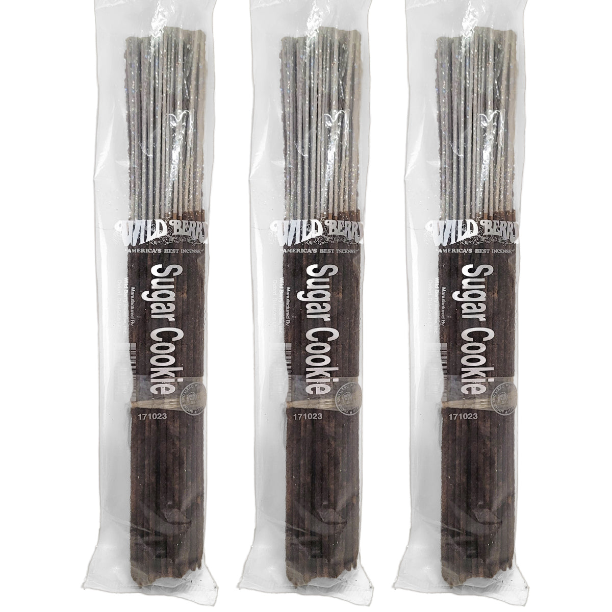 Sugar Cookie Scent Wild Berry Incense, 100ct Packs