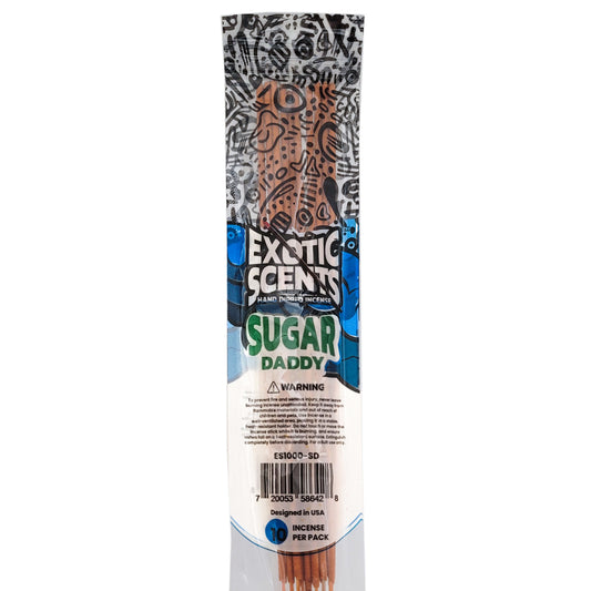 Sugar Daddy Scent 11" Exotic Scents Incense