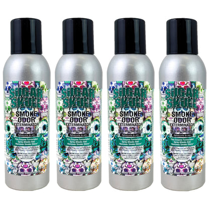 Sugar Skull Scent 7oz Smoke Odor Exterminator Aerosol Can Spray