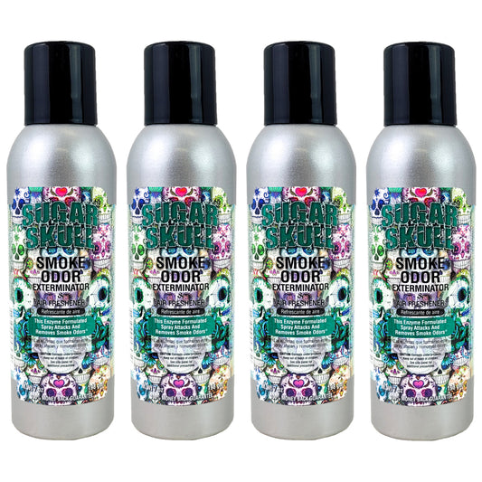 Sugar Skull Scent 7oz Smoke Odor Exterminator Aerosol Can Spray